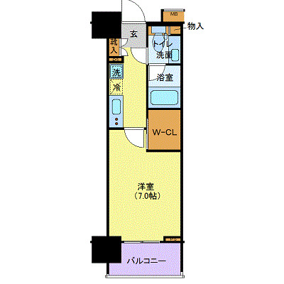 【ルリオン豊洲ウォーターフロントの間取り】