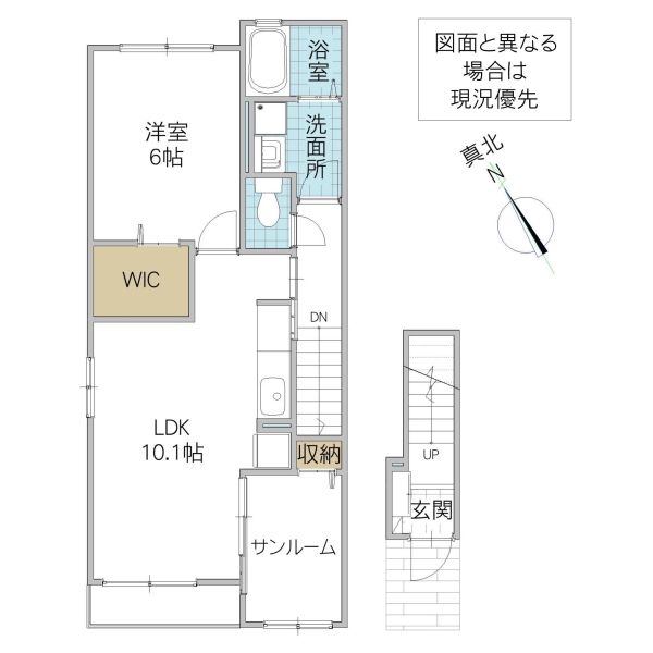 モデルノ IIの間取り