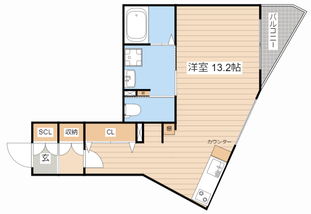 CASA＋a　OTSUKYOの間取り