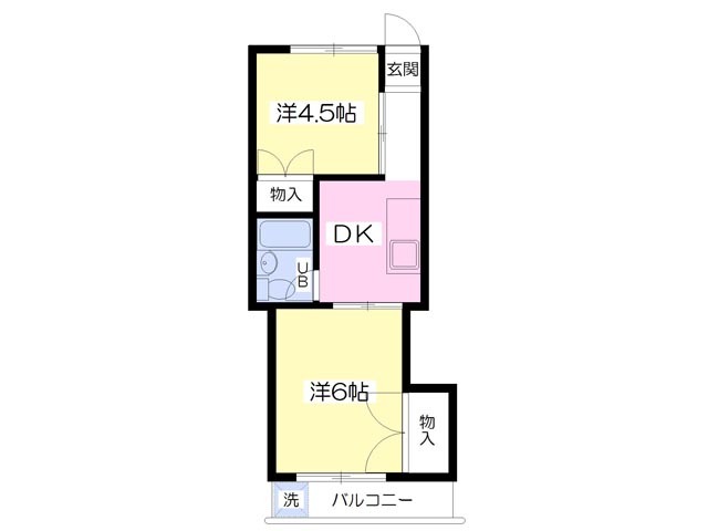 中塚マンションの間取り