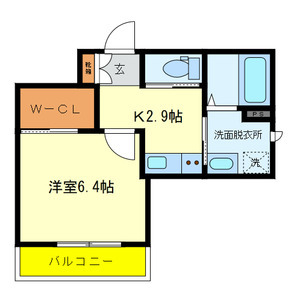 【シャーメゾンＬｅｏｎｅの間取り】