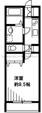 グレース内田の間取り