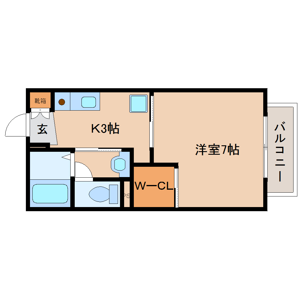 ヴィラ多聞の間取り