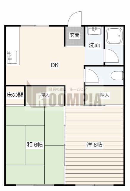 木戸団地の間取り