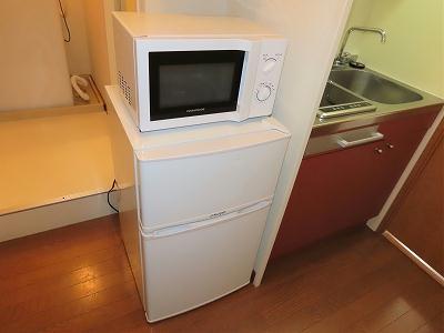 その他　電子レンジ、冷蔵庫完備