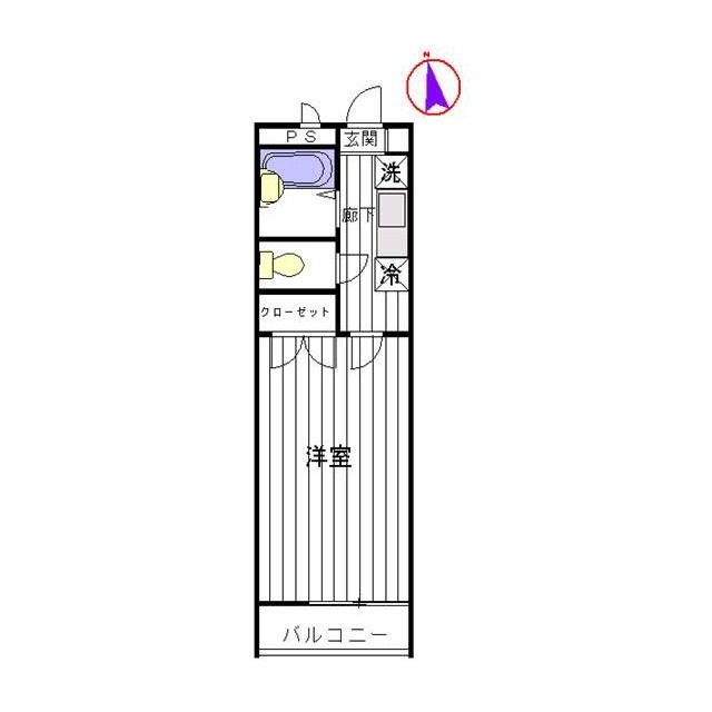 アンプルールブワＲＥＦＬＥＴの間取り