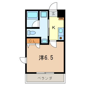 さいたま市浦和区上木崎のマンションの間取り