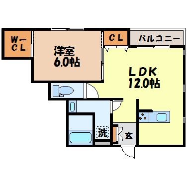 リッツナオの間取り