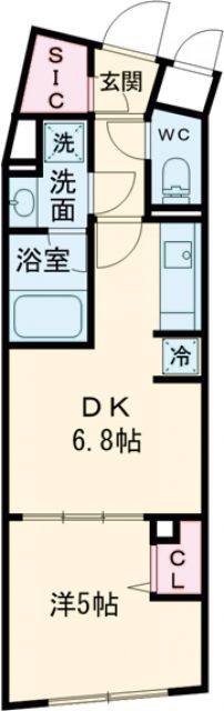 アルティザ上野毛の間取り