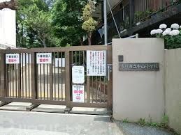 【市川市中山のアパートの小学校】