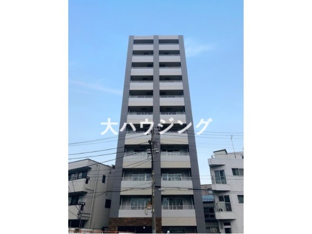 大田区大森本町のマンションの建物外観