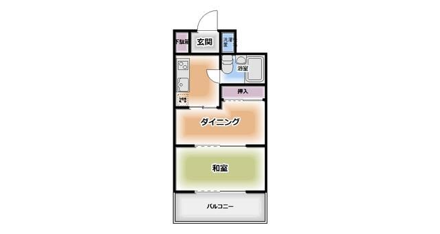 藤和東戸塚ハイタウンの間取り