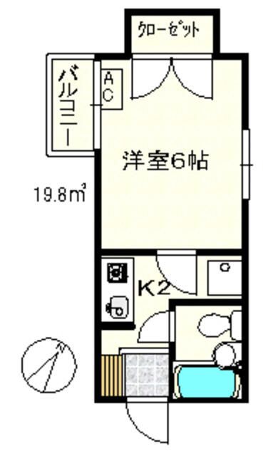 ドミールあざみ野（あざみ野マンション）の間取り