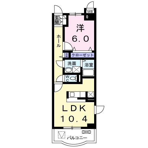 ナリッシュの間取り