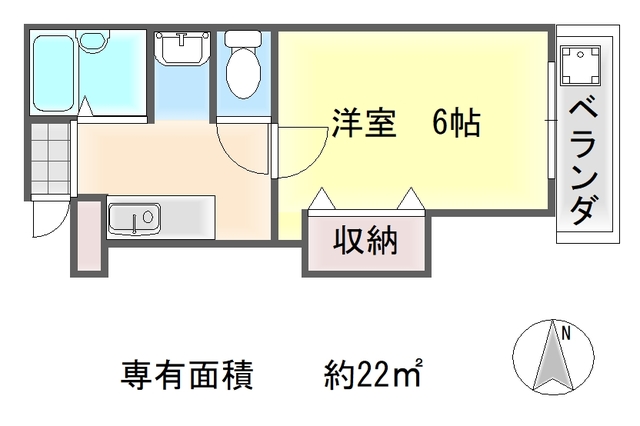 ライブイン修学院の間取り