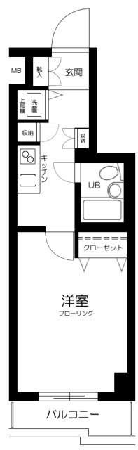 トーシンフェニックス日本橋兜町壱番館の間取り