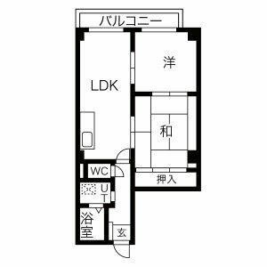 マノワール小佐野の間取り