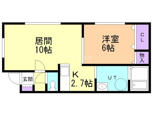 ｈｏｎｅｓｔ南平岸（オネスト）の間取り