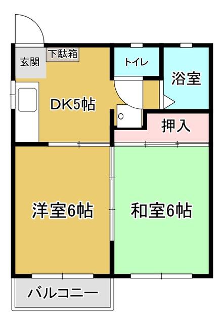 ＤＷＥＬＬジュネスＢの間取り