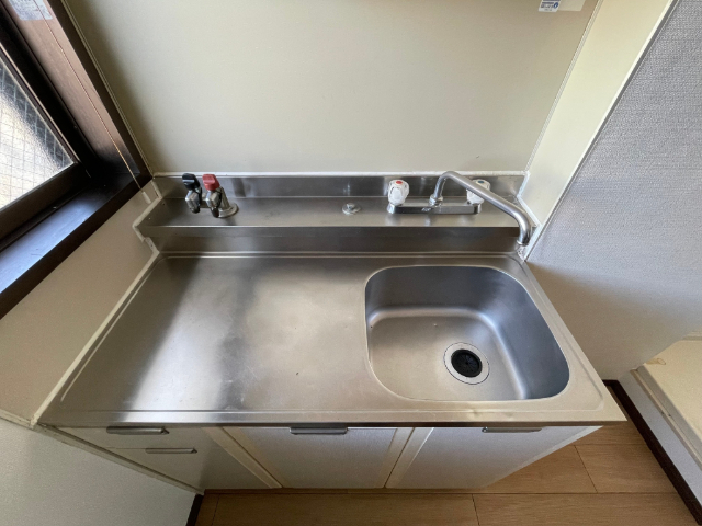 キッチン　ガスコンロが置けます