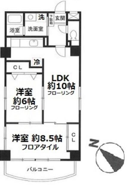 アムールの間取り