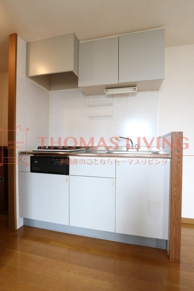 キッチン　お料理好きの方にオススメのガスコンロ付きキッチンです。