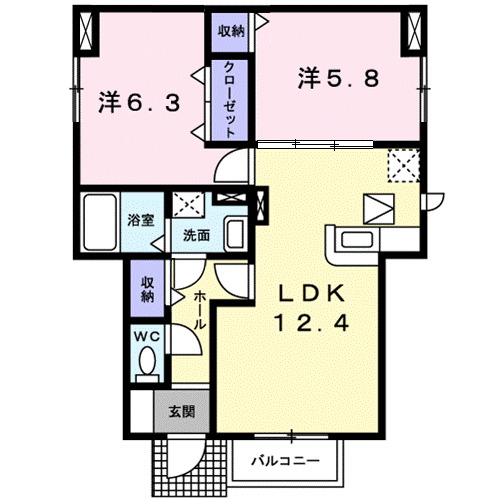 ファイン　ビューの間取り