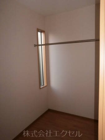 収納　2.5帖の納戸です。