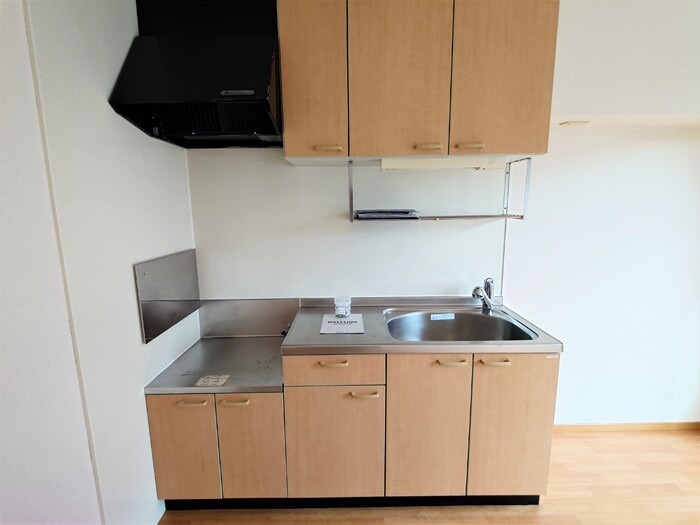 キッチン　お好きなガスコンロが設置できます。