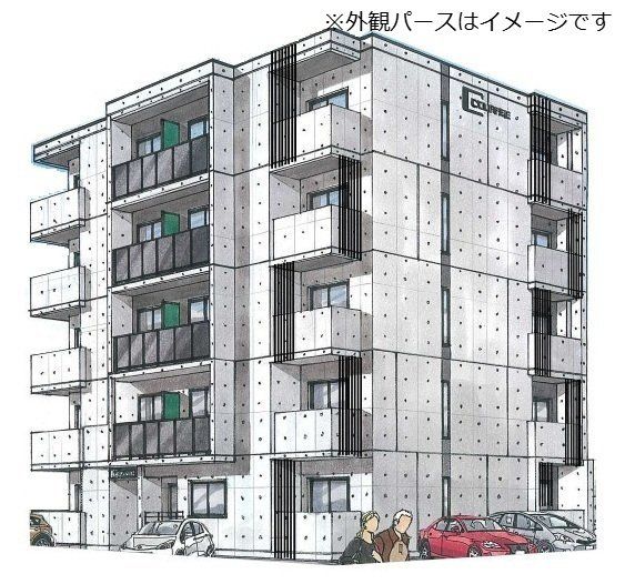 建物外観　※外観パースはイメージです