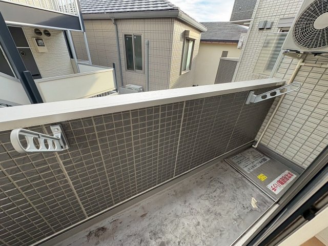 バルコニー　バルコニーがあります