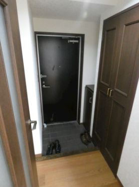 玄関　毎日通る玄関はこちらです