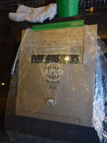 セキュリティ　プレサンス難波ラフィーネ　オートロック