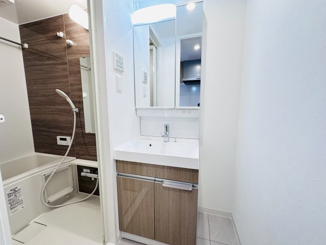 洗面設備　同タイプの写真です。