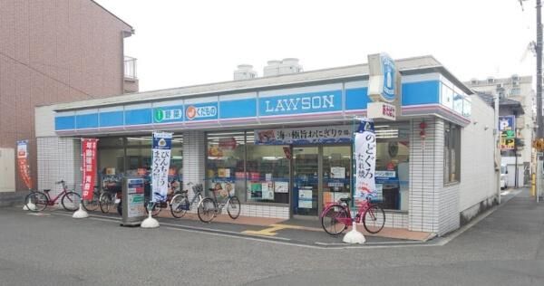 コンビニ　ローソン矢田駅前店（コンビニ）まで403m