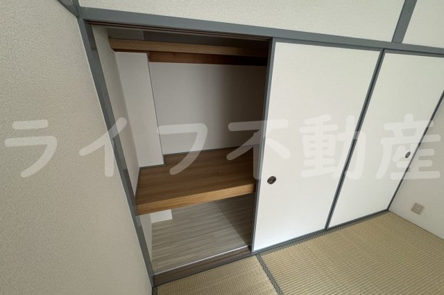 収納　収納のためのスペースです