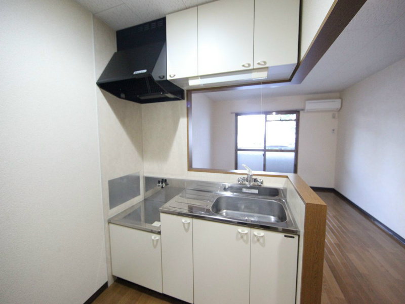 キッチン　カウンターキッチン（ガス2口コンロ設置可）