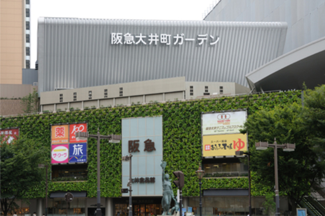 ショッピングセンター　阪急大井町ガーデン（ショッピングセンター）まで462m