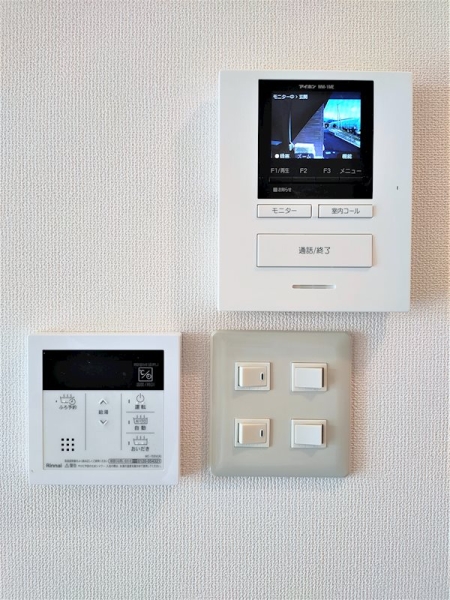 セキュリティ　※参考写真　同建築メーカー施工の同間取完成他物件のものです。