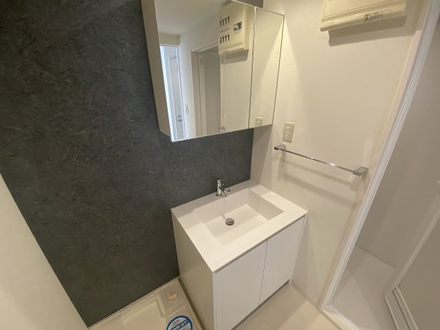 洗面設備　洗面所内に洗濯機置場あり♪