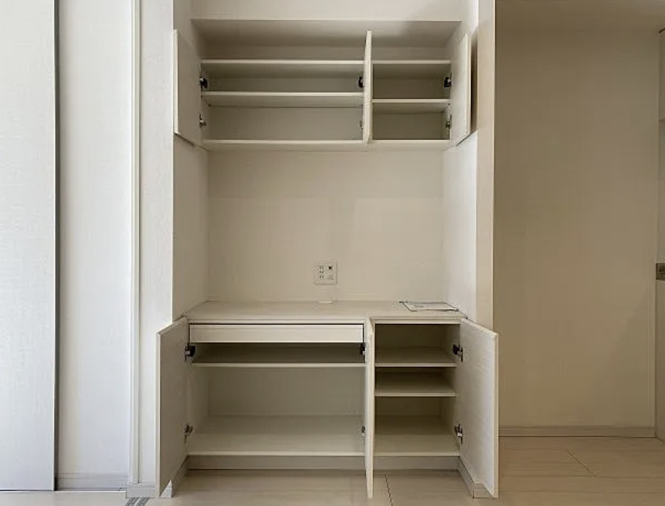 収納　収納があります