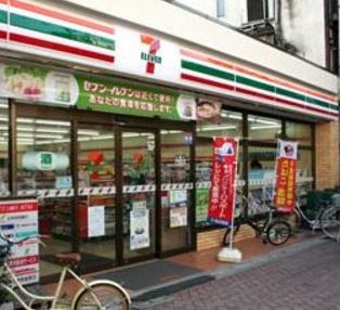 コンビニ　セブンイレブン 品川西五反田3丁目店（コンビニ）まで100m