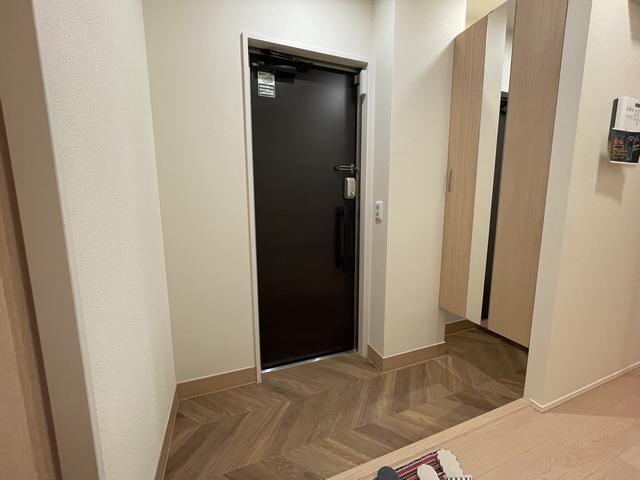 玄関　シューズボックス付きの玄関です。