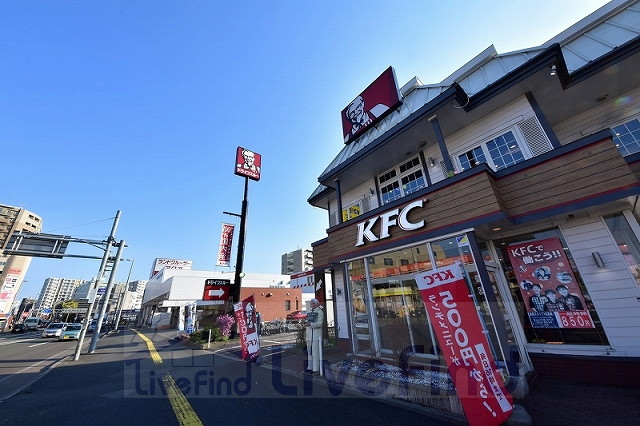 飲食店　ケンタッキーフライドチキン月寒店（飲食店）まで362m