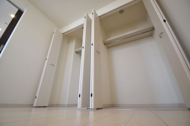 収納　収納も広々