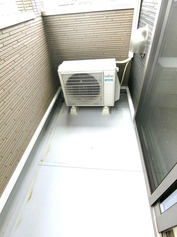 バルコニー　同型物件の写真です
