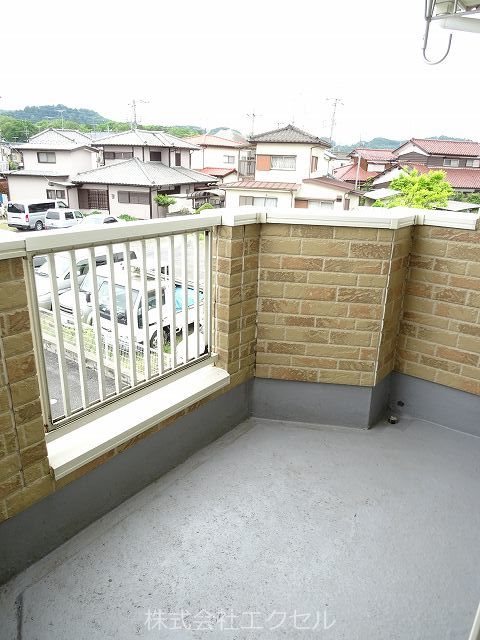 バルコニー　風通しの良いバルコニーです。