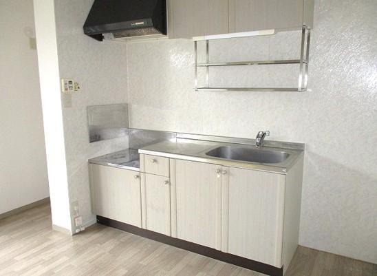 キッチン　キッチンガスコンロ設置可