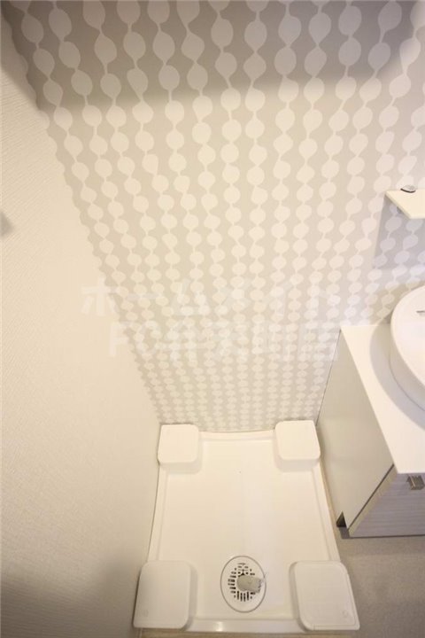 その他　室内洗濯置き場です