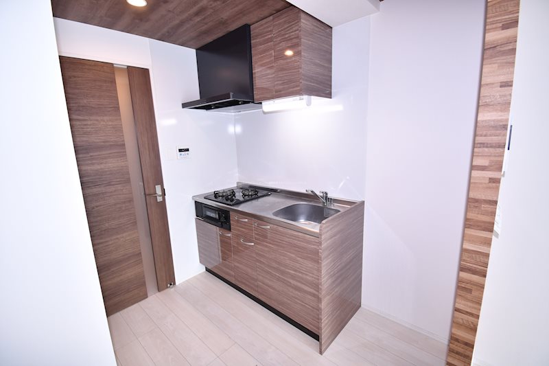 キッチン　☆システムキッチン・2口グリル付き☆